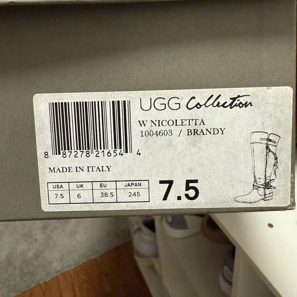 UGG Chestnut Over the Knee Boots - Picture 11 of 14